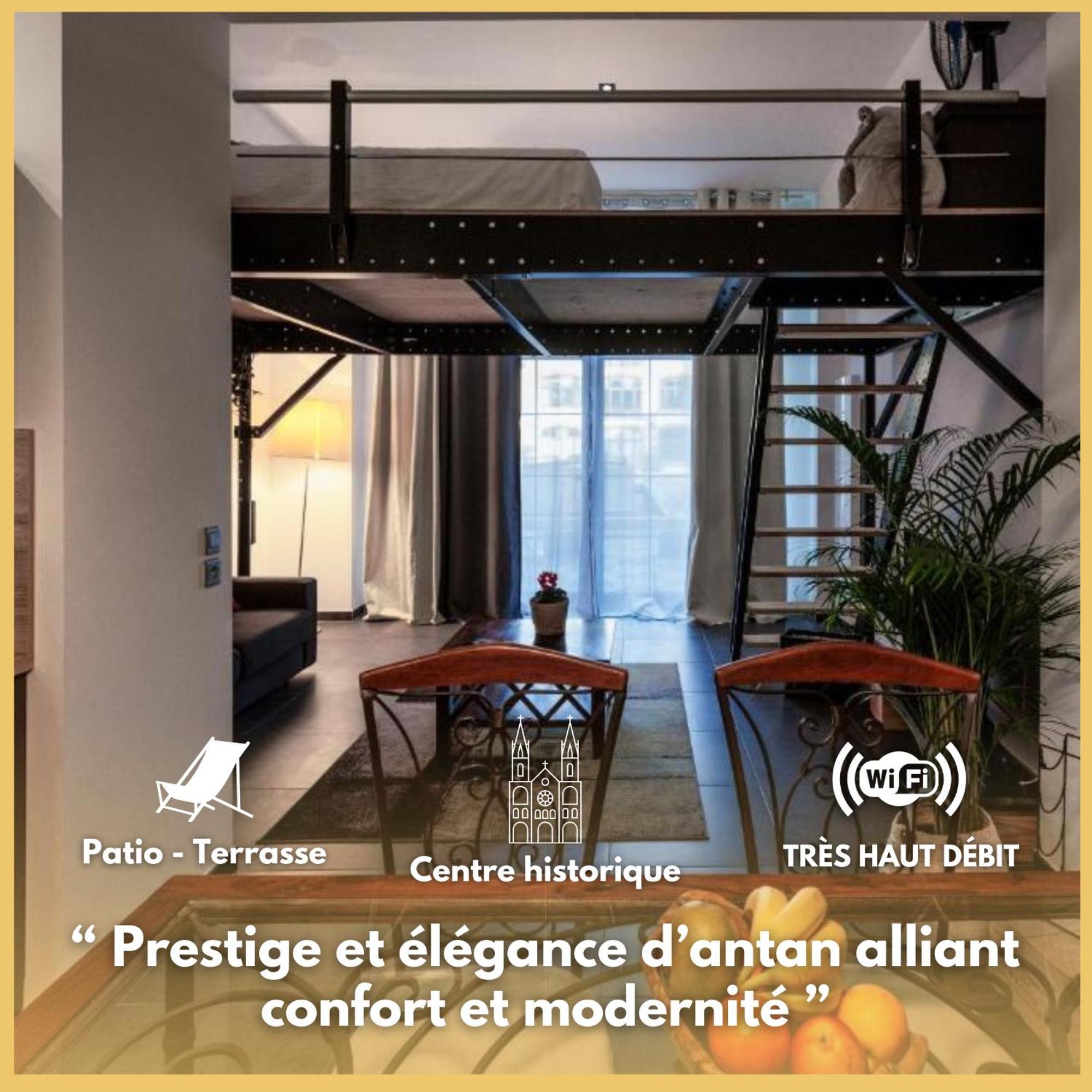 Manhattan Loft - Centre - 5 Mn A Pied Gare - Parking Prive - Patio Troyes Extérieur photo